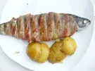 Forelle im Speckmantel - Rezept