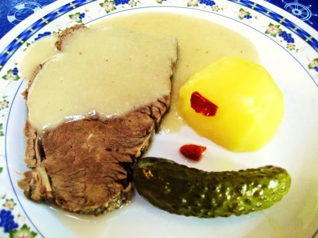 Rinderbrust mit  Meerrettich-Soße  ... - Rezept - Bild Nr. 6