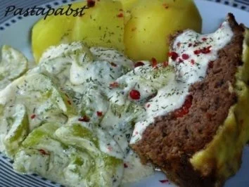 Schmorgurken aus Schlangengurken - Rezept