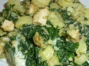 Kartoffelreste "aufgepeppt".... - Rezept