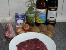 Hähnchenlebern in Rotweinsauce - Rezept - Bild Nr. 2