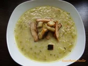 Geraspelte Zucchinisuppe - Rezept