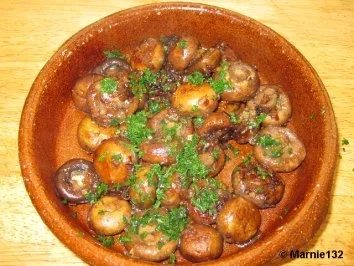 Sherry-Champignons - Rezept