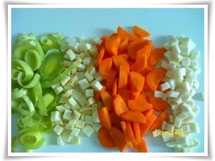 Hähnchen auf Gemüsebett - Rezept - Bild Nr. 6