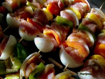 Buntes Schaschlik - Rezept - Bild Nr. 4