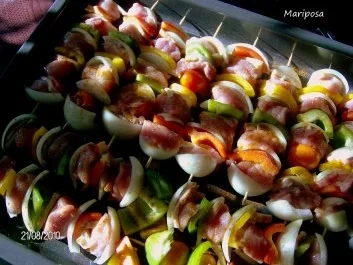 Buntes Schaschlik - Rezept - Bild Nr. 5