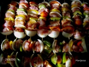 Buntes Schaschlik - Rezept - Bild Nr. 6