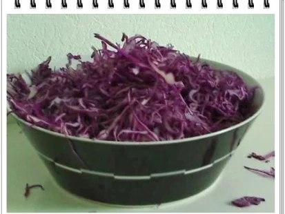 Blaukraut mit Apfel und Bauchspeck - Rezept - Bild Nr. 3