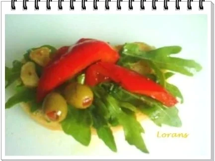 Bruschetta mit Rucola und Paprika - Rezept - Bild Nr. 9