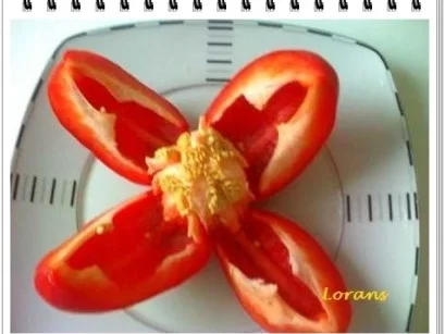 Bruschetta mit Rucola und Paprika - Rezept - Bild Nr. 5