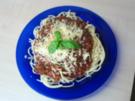 Soßen:Bolognesesoße mit Spaghetti - Rezept