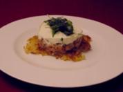 Lachstatar auf Rösti - Rezept