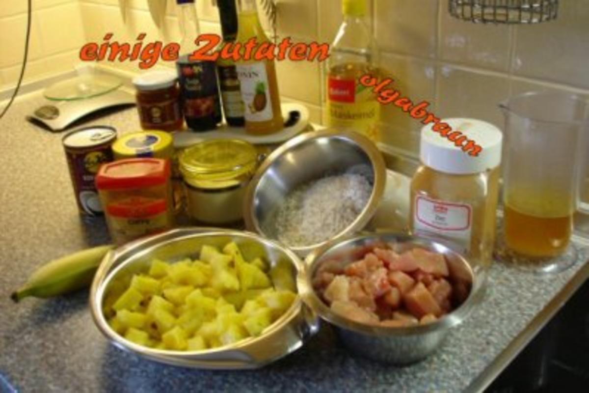 Curryreistopf mit Hähnchenbrustfilet und Ananas - Rezept - Bild Nr. 2