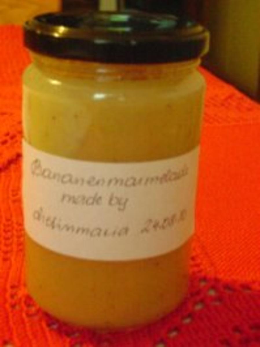 Bananenmarmelade ein Genuß - Rezept mit Bild - kochbar.de