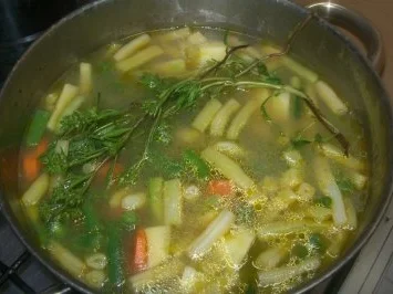 Eintopf - Bohnensuppe zweierlei - Rezept - Bild Nr. 3