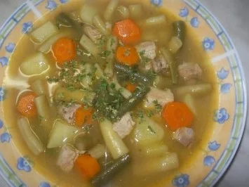 Eintopf - Bohnensuppe zweierlei - Rezept - Bild Nr. 5