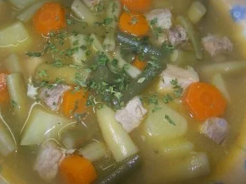 Eintopf - Bohnensuppe zweierlei - Rezept - Bild Nr. 6