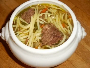Rindfleischsuppe - Rezept