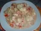 Blumenkohl - Putenpfanne - Rezept
