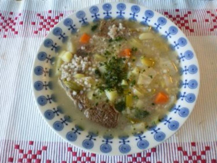  Meine Graupensuppe mit Rindfleisch Rezept