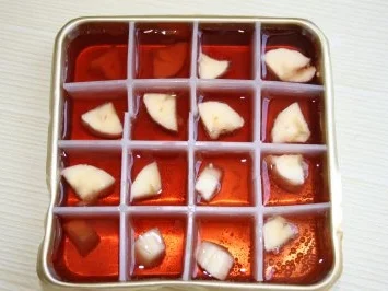 Eisige Früchtewürfel - Rezept