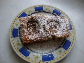 Pflaumen- Nuss - Kuchen - Rezept