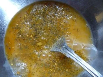 Rezept: Rührei mit King-Prawns Bild Nr. 3 Rührei mit King-Prawns - Rezept - Bild Nr. 3