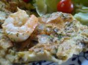 Rührei mit King-Prawns - Rezept