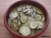 marinierte Zucchini - Rezept