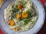 Nudeleintopf mit Rindfleisch und Gemüse - Rezept