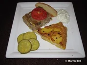 mediteraner Hackfleischkuchen - Rezept