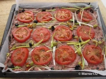 mediteraner Hackfleischkuchen - Rezept - Bild Nr. 4