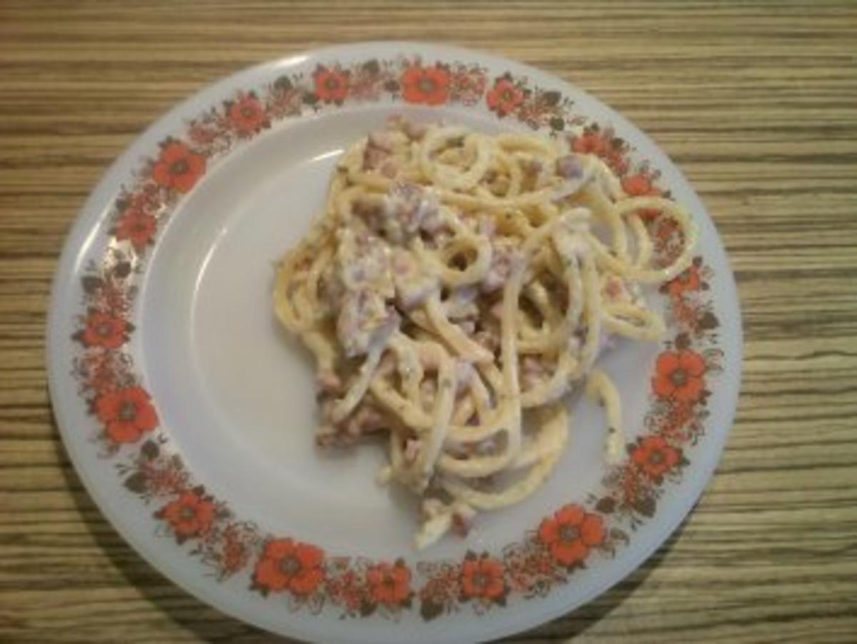 "PASTA" Spaghetti Carbonara - Rezept
