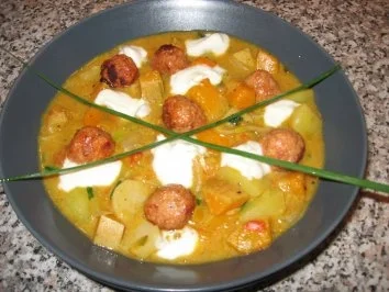 Indischer Curry-Kürbistopf - Rezept - Bild Nr. 5