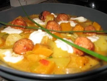 Indischer Curry-Kürbistopf - Rezept - Bild Nr. 3