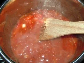 Rezept: Zucchini-Piccata auf Tomatensugo Bild Nr. 3 Zucchini-Piccata auf Tomatensugo - Rezept - Bild Nr. 3