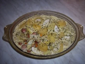 Rezept: Überbleibsel-Auflauf Bild Nr. 2 Überbleibsel-Auflauf - Rezept - Bild Nr. 2