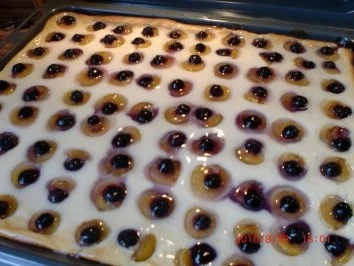 Backwaren: Mirabellen-Heidelbeeren-Käsekuchen - Rezept - Bild Nr. 2