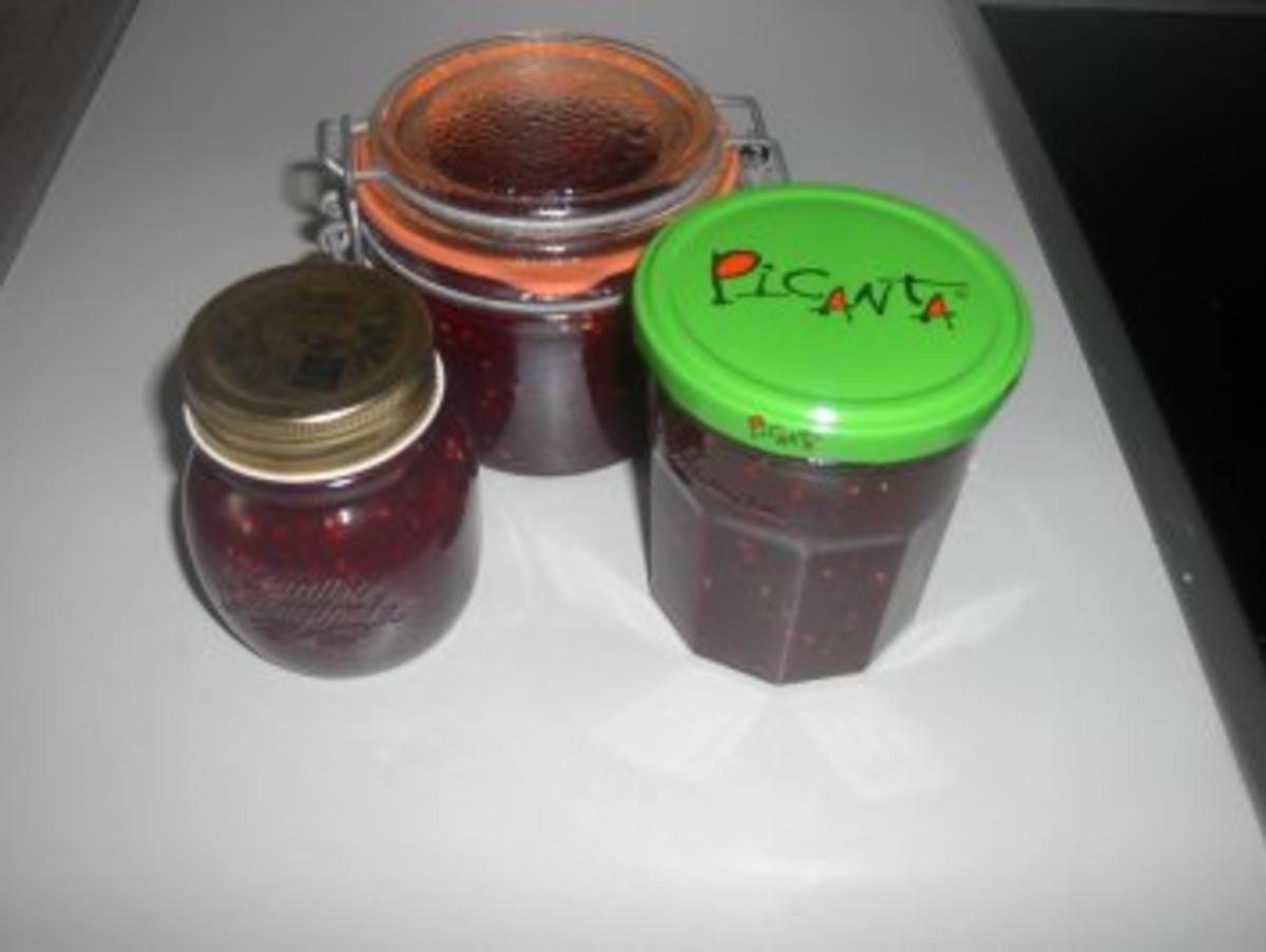 Bilder für Pflaumen - Himbeer - Marmelade - Rezept