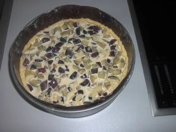Pflaumen - Rahm - Kuchen - Rezept - Bild Nr. 2
