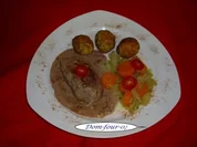 Rezept: Schweinefilet in Feigenbalsamico,Sherry & Rotwein-Zwiebelsoรe Schweinefilet in Feigenbalsamico,Sherry & Rotwein-Zwiebelsoรe - Rezept