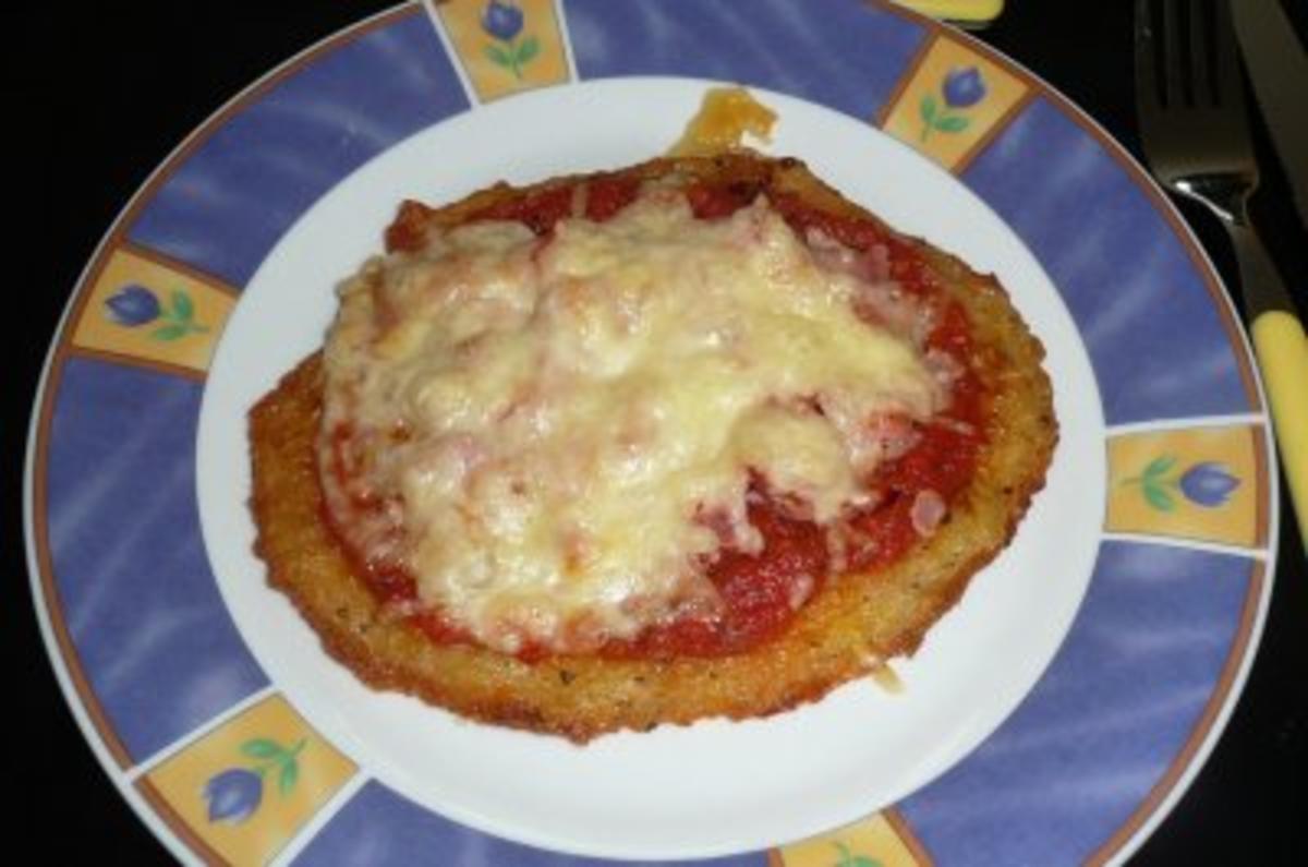 Bilder für Pizza mit Knödelteig Rezept