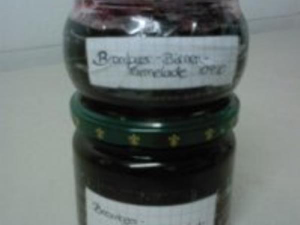Brombeer Birnen Marmelade - schnell &amp; einfach - von hp86