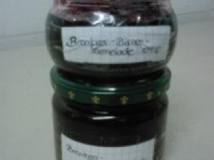 Brombeer Birnen Marmelade - schnell &amp; einfach - von hp86