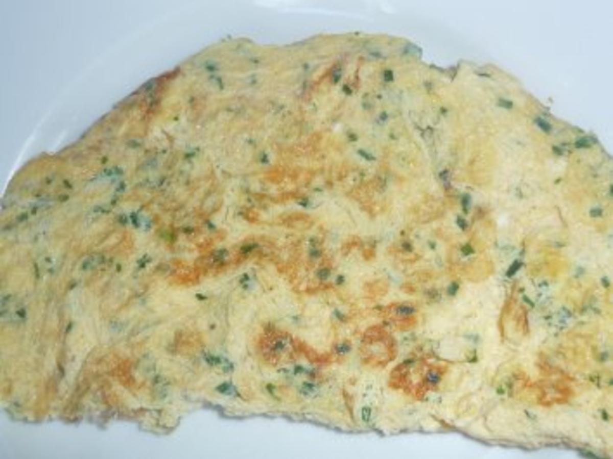 Kräuter Omelette mit Champignon Tomaten Füllung - schnell &amp; einfach ...