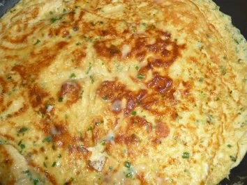 Rezept: Kräuter - Omelette mit Champignon - Tomaten - Füllung Bild Nr. 4 Kräuter - Omelette mit Champignon - Tomaten - Füllung - Rezept - Bild Nr. 4