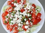 Bulgarischer Schopska - Salat - Rezept