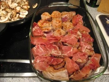 Fleisch - Geburtstagsfilet mit Spargel-Käse-Haube - Rezept - Bild Nr. 4