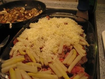 Fleisch - Geburtstagsfilet mit Spargel-Käse-Haube - Rezept