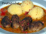 Dattelhackröllchen an Reiskugeln - Rezept